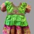 174060 $224.00 S0 GIRLS SKIRT & BLOUSE SET PURE KANCJIPURAM SILK