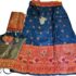 177080 $85.00 Pavadai Dawani Half Saree Size 30 Blue Skirt