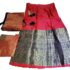 177080 $85.00 Pavadai Dawani Half Saree Size 30 Red Skirt