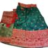 177080 $85.00 Pavadai Dwani Half Saree Size 32 Bottle Green Skirt